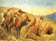 Frederick Remington Apache oil painting on canvas